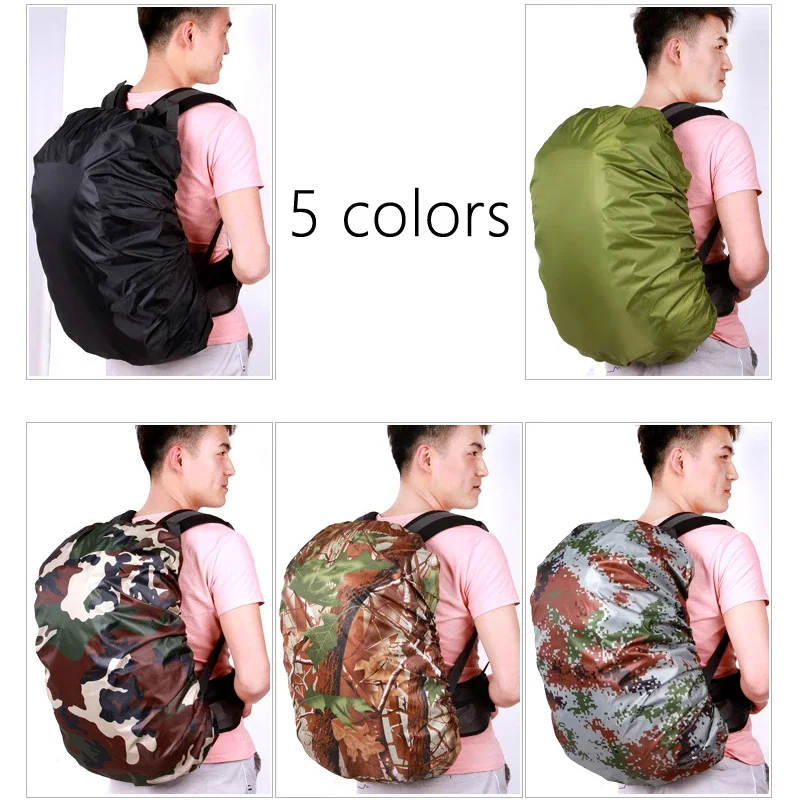 Rain Cover Backpack - 35L/60L アウトドア キャンプ ハイキング 登山用バックパックバッグ 防水レインキャップカバー