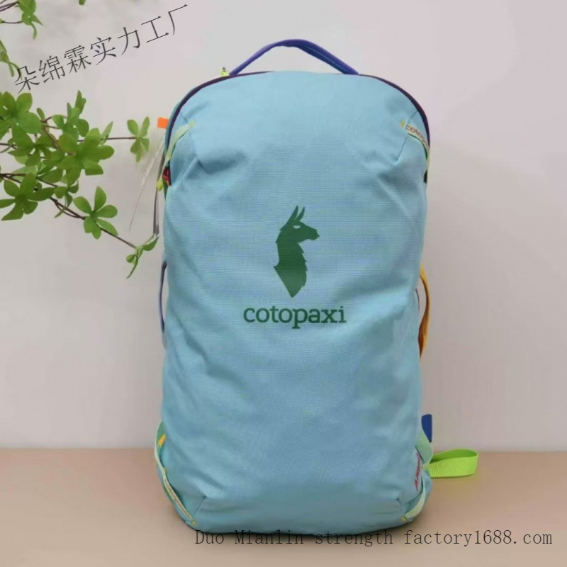 防水カラーブロックバックパック男性女性大容量旅行バッグアウト - Hiking Backpack Waterproof のレビューと価格