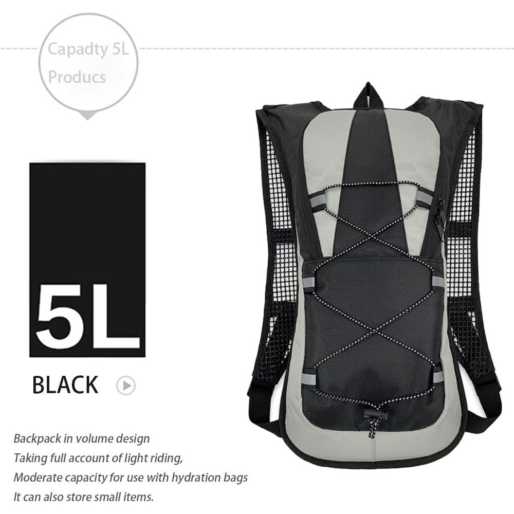 5L 防水軽量ハイキング & キャンプ バックパック レイン - Rain Cover Backpack のレビューと価格