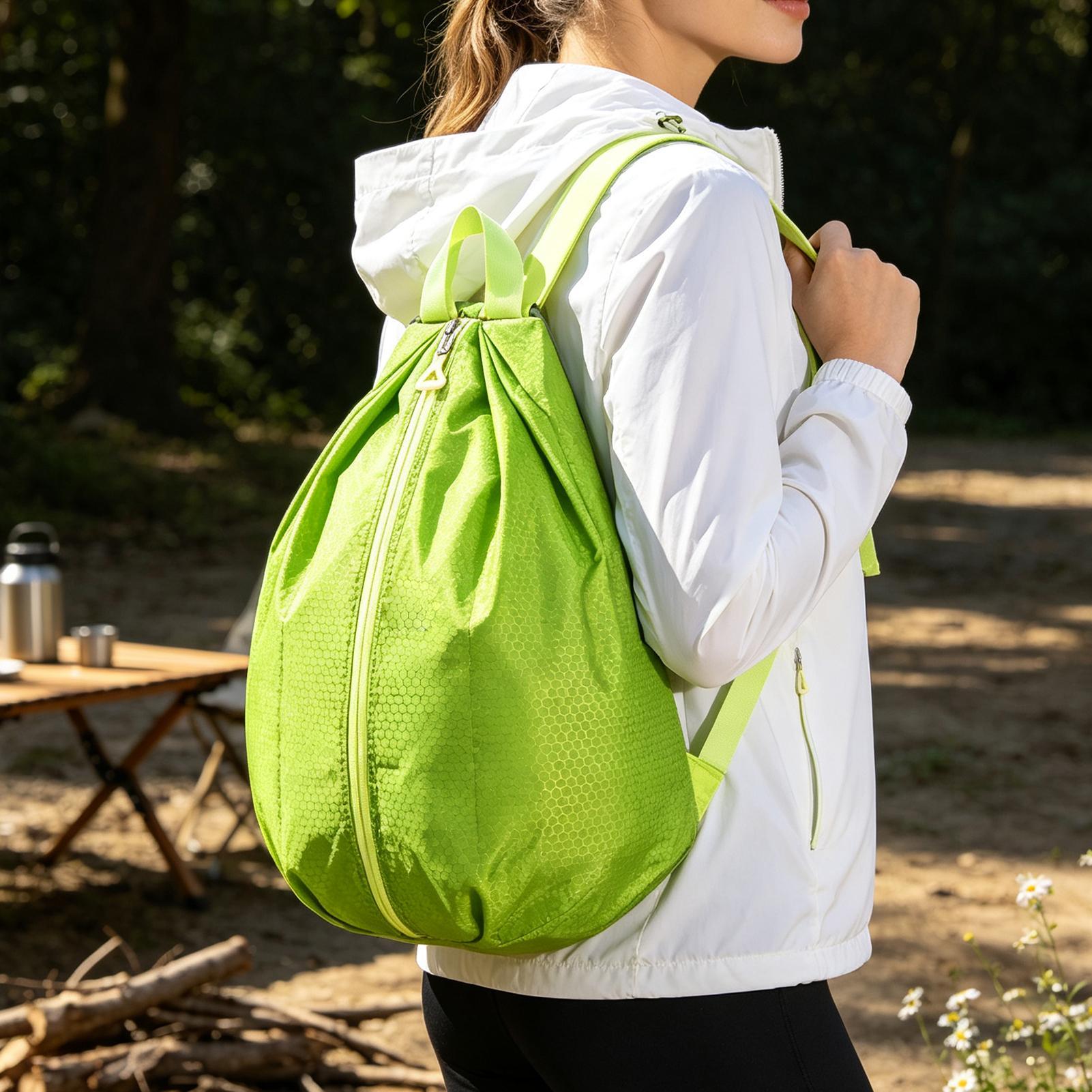 防水バックパック男性用ポータブル折りたたみ軽量バッグ男性キャ - Hiking Backpack Waterproof のレビューと価格