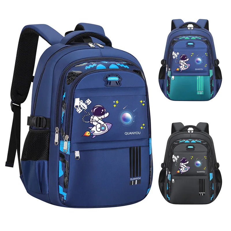 宇宙飛行士子供男の子バックパックスクールバッグ大容量子供小学 - Hydration Pack Outdoor のレビューと価格