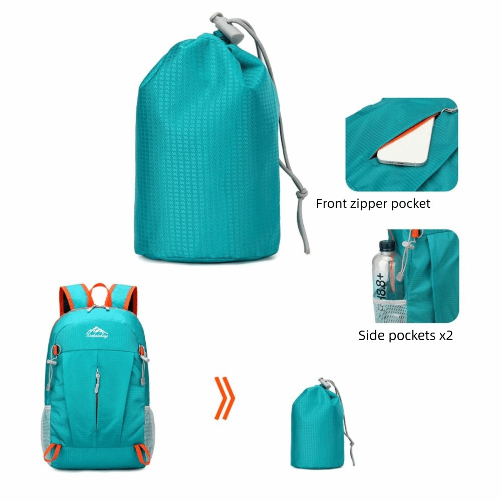 耐久性のある25Lハイキングバックパック、超軽量防水ナイロン - Hiking Backpack Waterproof のレビューと価格